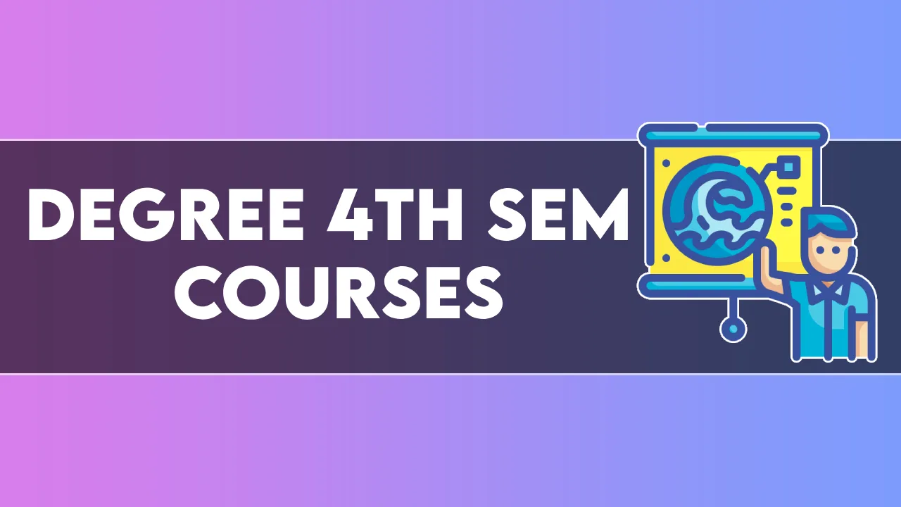 Degree 4th sem courses - edutension