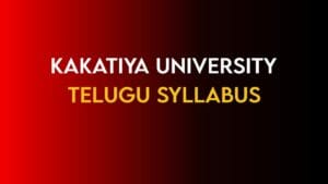 degree 1st sem, degree 1st sem telugu, degree 1st sem telugu syllabus, degree 1st sem telugu kakatiya university syllabusa